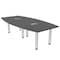 Skutchi Designs 45 in W, 96 in L, 29 in H, Engineered Wood Top, Grey H-BOT-4693-PT-AN-EL - alternate 1